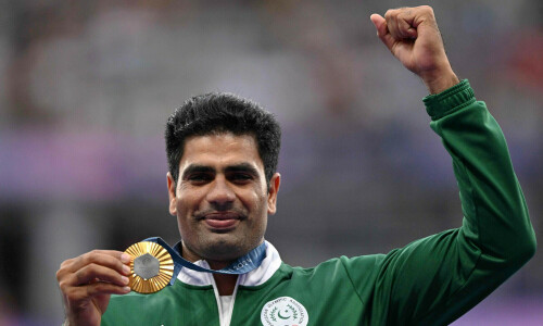 Jubilant Arshad Nadeem sets his eyes on next Olympic medal
