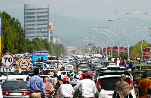 Traffic plan in place ahead of Independence Day in Islamabad