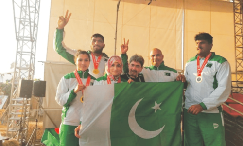 Medals rush for Pakistan at Asian indoor rowing