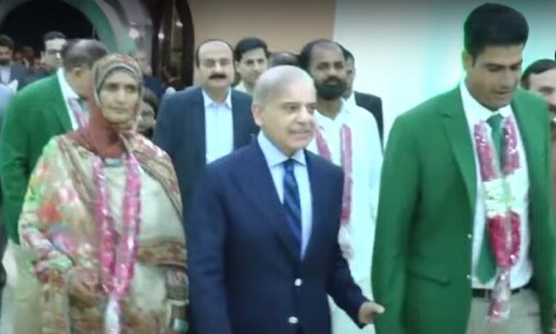 &lsquo;Next goal world record&rsquo;: Olympian Arshad Nadeem honoured with grand state banquet at PM House