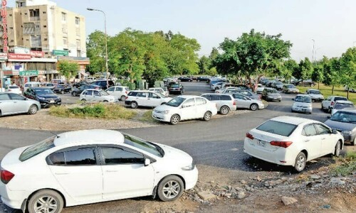 Instead of auctioning Islamabad parking lots, DMA collects fees itself