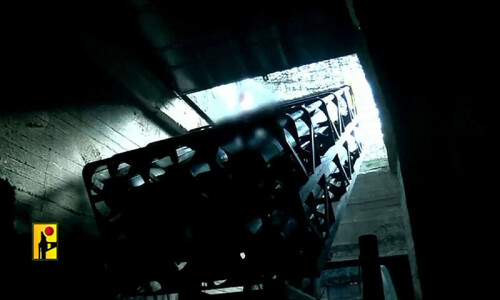 Hezbollah footage shows &lsquo;underground rocket launch sites&rsquo;