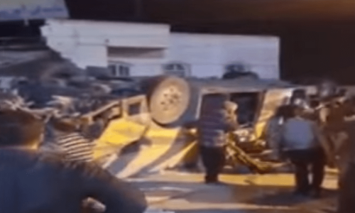 At least 35 Pakistani pilgrims dead, 18 injured after bus overturns in Iran At least 35 Pakistani pilgrims dead, 18 injured after bus overturns in Iran