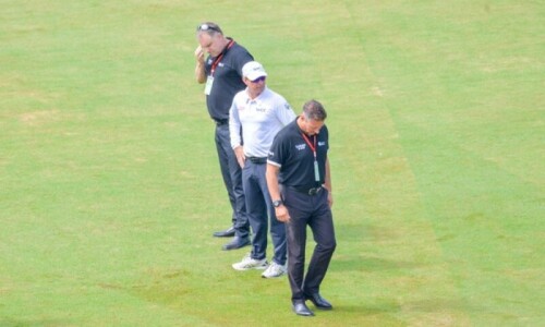 No play before lunch in first Pakistan-Bangladesh Test No play before lunch in first Pakistan-Bangladesh Test