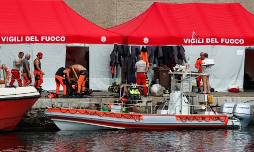 Four bodies retrieved from British tech mogul Mike Lynch&rsquo;s sunken yacht in Sicily