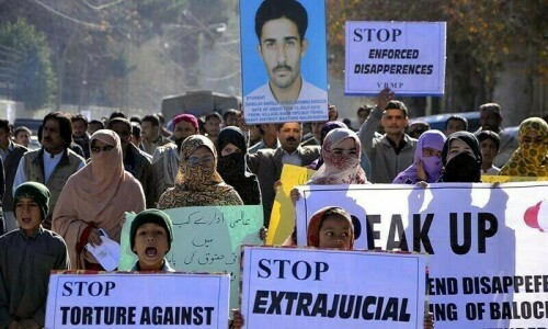 Pakistan asked to ratify law against enforced disappearances