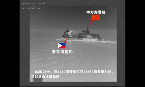 China, Philippines clash in South China Sea