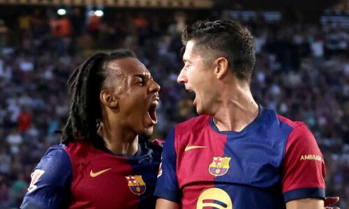 Lewandowski strike earns Barca win over Athletic Bilbao Lewandowski strike earns Barca win over Athletic Bilbao