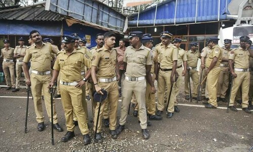 Indian police fire teargas at hundreds protesting over Kolkata doctor’s rape, murder Indian police fire teargas at hundreds protesting over Kolkata doctor’s rape, murder