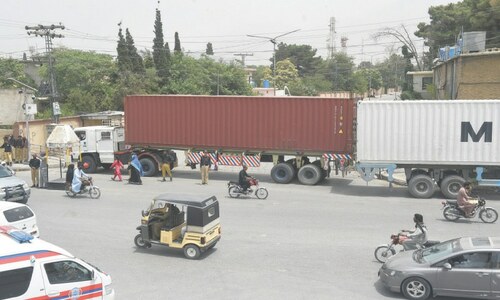 Situationer: Roadblocks bring Balochistan life to a halt