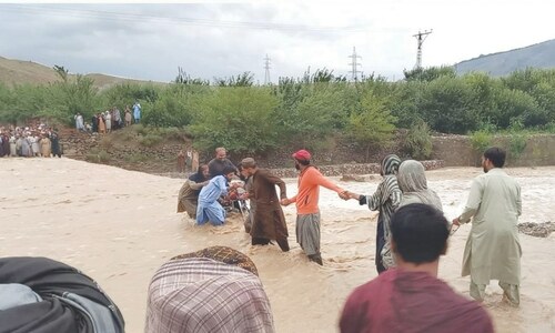 Flash floods, landslides wreak havoc in Balochistan
