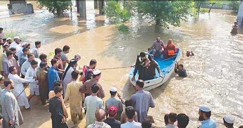 Six children injured in DI Khan roof collapse