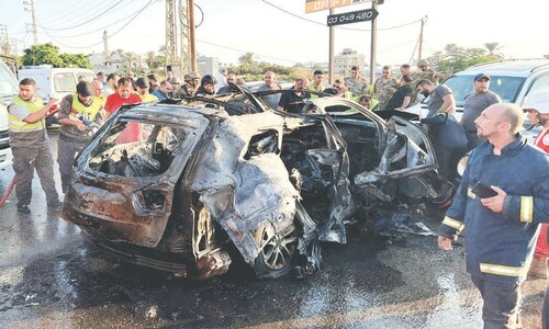 Israeli strike kills senior Hamas figure in Lebanon