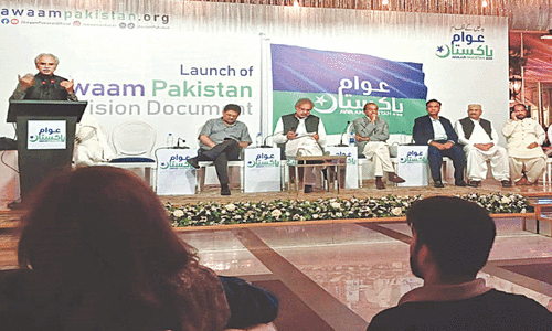 Political stability hinges on fair polls: Shahid Khaqan Abbasi