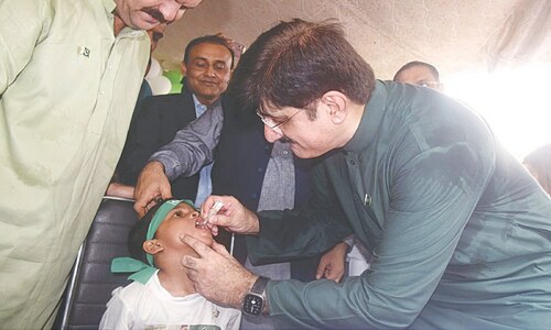 Special anti-polio drive launched in Karachi&rsquo;s 85 high-risk UCs
