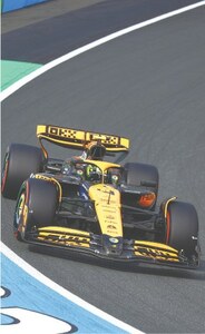 Norris edges Verstappen for Zandvoort pole