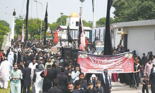Traffic diversion plan issued for Chehlum procession in Rawalpindi today