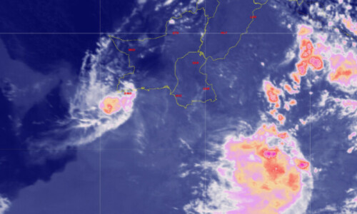 Cyclone Asna moves further southwestward, but more rains still likely in Karachi next week: PMD Cyclone Asna moves further southwestward, but more rains still likely in Karachi next week: PMD