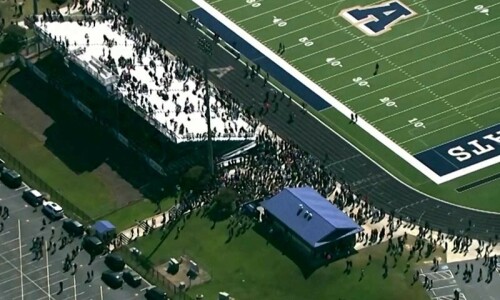 Reports of 4 dead in US high school shooting in Georgia state, 1 person in custody Reports of 4 dead in US high school shooting in Georgia state, 1 person in custody