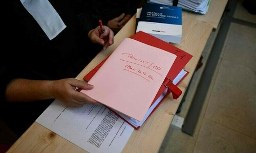 French husband kept meticulous records of wife’s alleged rapists, court told French husband kept meticulous records of wife’s alleged rapists, court told