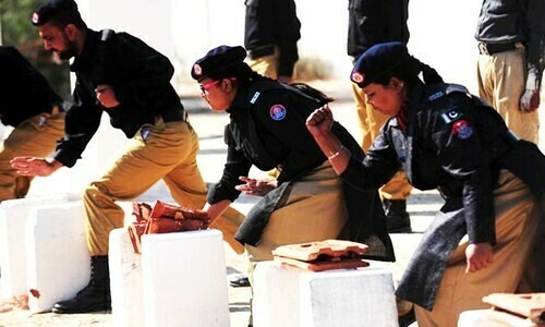 191 women police officers ready to join CPEC force in Sindh