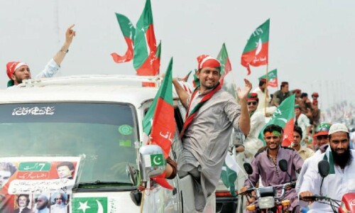 PTI asks workers to reach Islamabad individually PTI asks workers to reach Islamabad individually