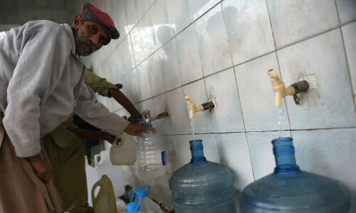 Study finds water supply to Karachi&rsquo;s Liaquatabad Town &lsquo;unfit for human consumption&rsquo;