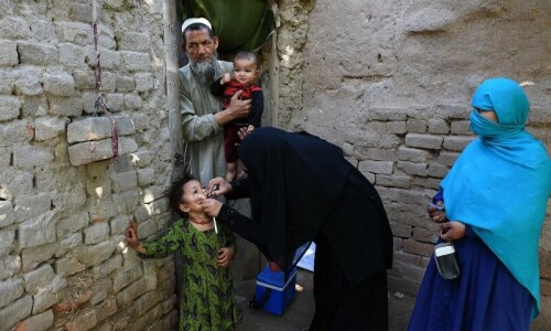 Hyderabad polio teams focus on chronic refusal cases during week-long campaign Hyderabad polio teams focus on chronic refusal cases during week-long campaign