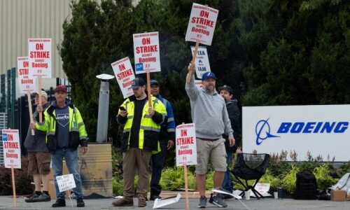 Boeing’s factory workers go on strike, halting 737 MAX production Boeing’s factory workers go on strike, halting 737 MAX production