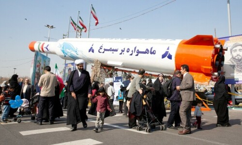 Iran says new research satellite launched into orbit: report Iran says new research satellite launched into orbit: report