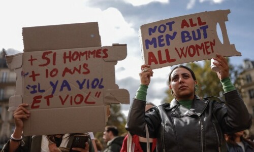 Thousands in France protest &lsquo;rape culture&rsquo;