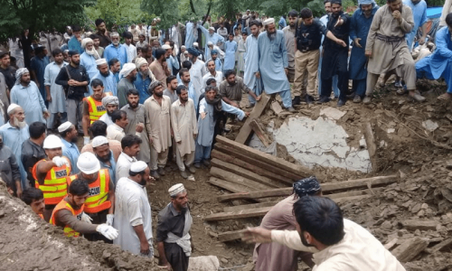 Five of family among eleven killed in KP lightning, roof collapse incidents