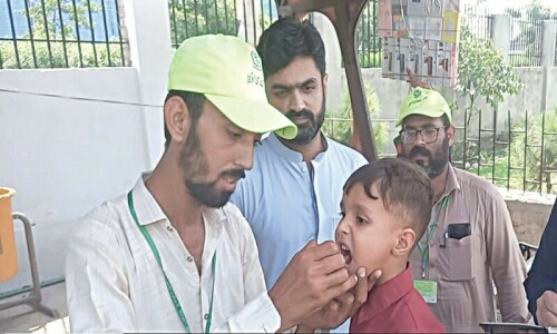 Polio vaccination becomes ‘bargaining chip’ Polio vaccination becomes ‘bargaining chip’