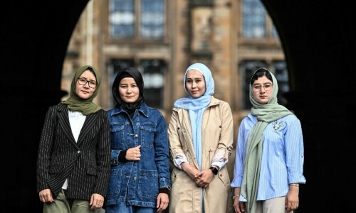 Afghan women continue medical studies in Scotland after Taliban ban Afghan women continue medical studies in Scotland after Taliban ban