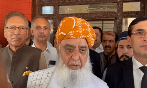 Govt&rsquo;s draft bill on constitutional amendments &lsquo;completely rejected&rsquo;, Fazl says after PTI luncheon