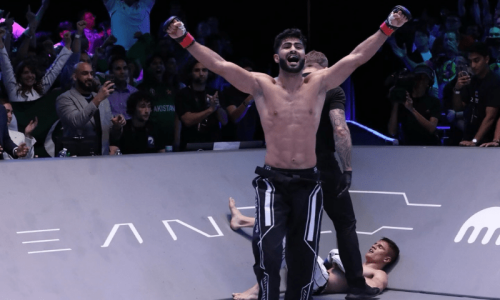 Shahzaib Rindh becomes Pakistan’s first-ever world champion in Karate Combat event Shahzaib Rindh becomes Pakistan’s first-ever world champion in Karate Combat event