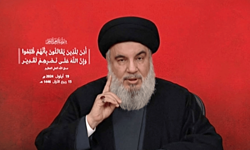 Nasrallah vows revenge amid Israeli bombing in Lebanon Nasrallah vows revenge amid Israeli bombing in Lebanon