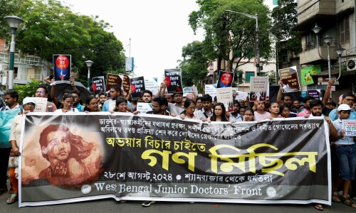 Striking Indian doctors to resume work after protest against Kolkata rape Striking Indian doctors to resume work after protest against Kolkata rape