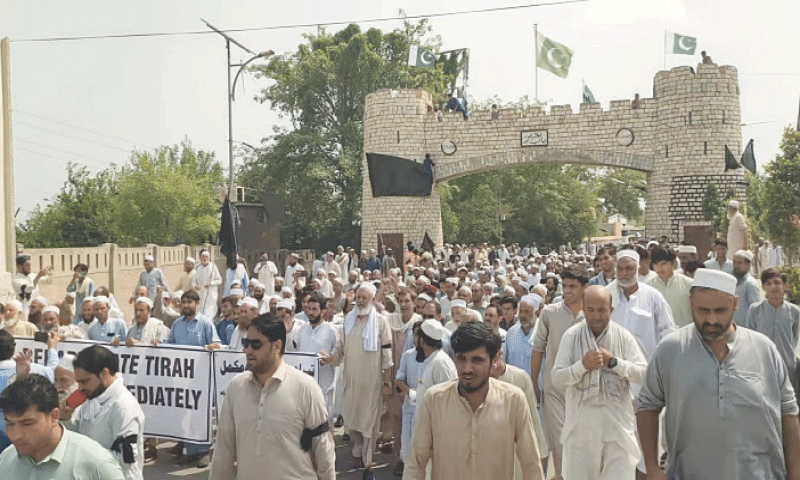 Kukikhels&rsquo; protest over delay in IDPs&rsquo; return to Tirah completes one month