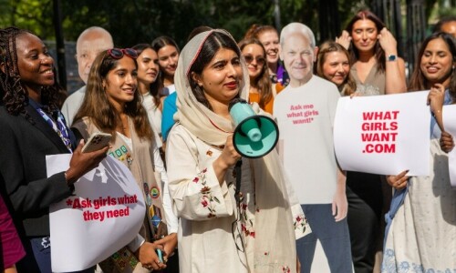 Not too late for world leaders to do right by girls: Malala Not too late for world leaders to do right by girls: Malala