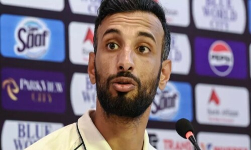 Under-pressure Shan Masood to lead as squad announced for 1st England Test