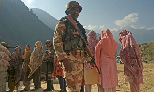 Security high as India-held Kashmir votes in round two of regional polls