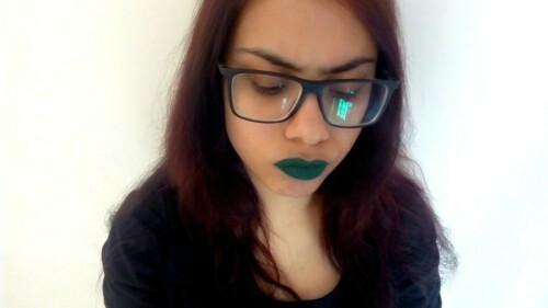 I wore green lipstick to work and everyone loved it