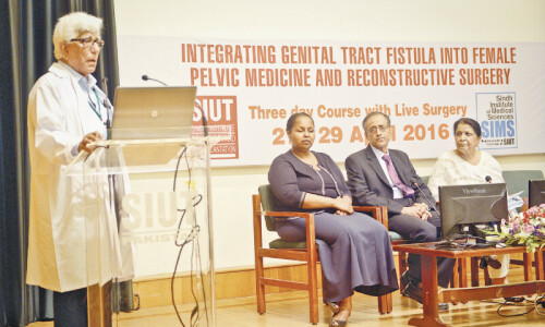 Health experts in Karachi voice concern over rapid increase in cases of iatrogenic fistula