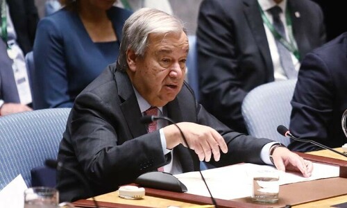 UN chief warns of ‘rising tide of misery’ from swelling seas UN chief warns of ‘rising tide of misery’ from swelling seas