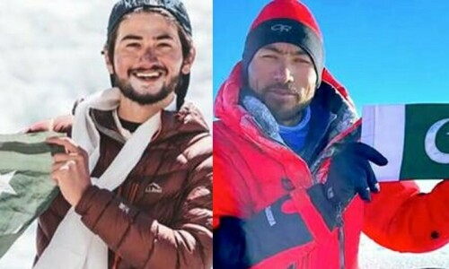 Two Pakistani mountaineers on mission to make history Two Pakistani mountaineers on mission to make history
