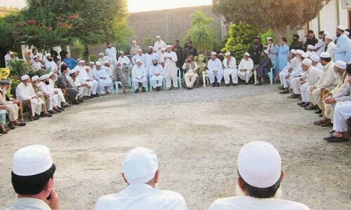 Terrorists&rsquo; conspiracies to be thwarted, Balochistan jirga told