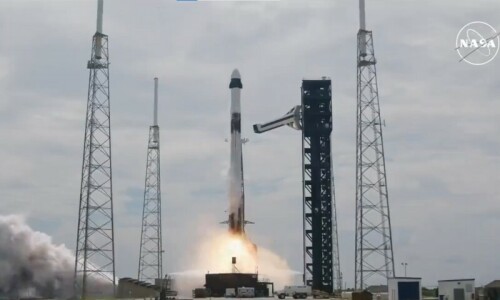 SpaceX launches rescue mission to bring home stranded astronauts SpaceX launches rescue mission to bring home stranded astronauts