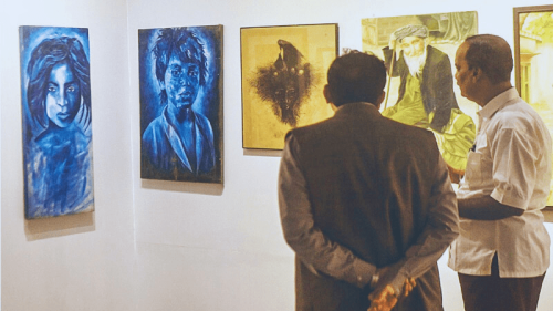 Ghotki-based artist Seffy Soomro finally gets his paintings back from Karachi&rsquo;s Frere Hall