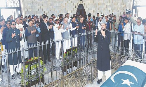 CM Murad promises special funds for Karachi road repair